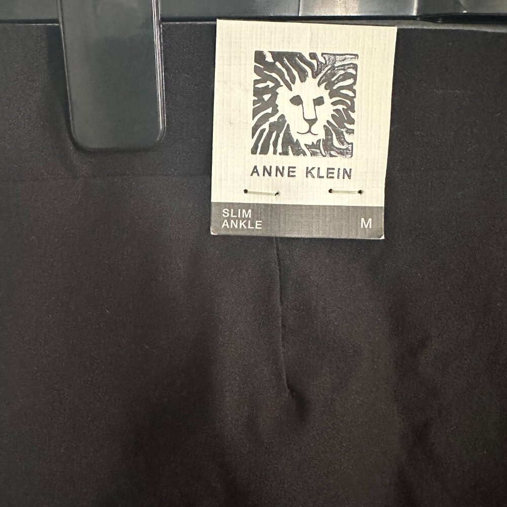 NWT Anne Klein trouser black volume pants - Picture 3 of 9